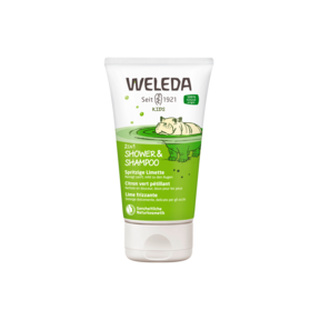 Weleda Kids 2 in 1 Shower und Shampoo spritzige Limette