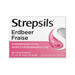 Strepsils Lutschtabletten Erdbeer