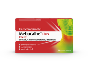 Mebucaïne Plus Cherry Lutschtablette