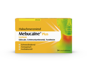 Mebucaïne Plus Lemon Lutschtablette
