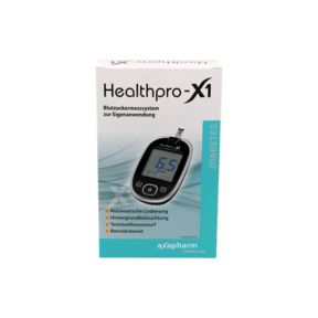 Healthpro-X1 Blutzuckermessgerät