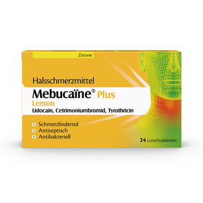 Mebucaïne Plus Lemon Lutschtablette